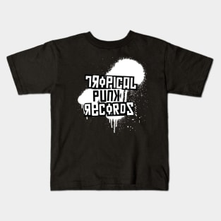 Tropical Punk Records Spray Logo Kids T-Shirt
